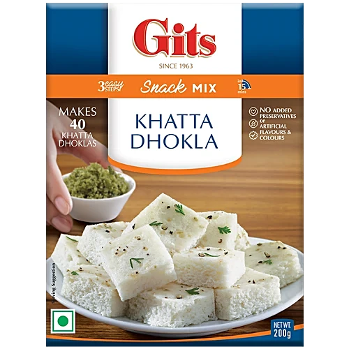 DHOKLA KHATTA MIX 200 GM GITS