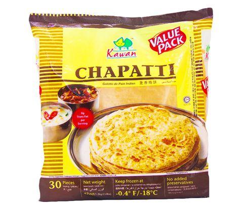 CHAPPATI WHOLEMEAL 30 PCS KAWAN