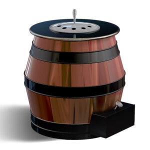 TANDOOR ROUND WITH TROLLY 580 X 960